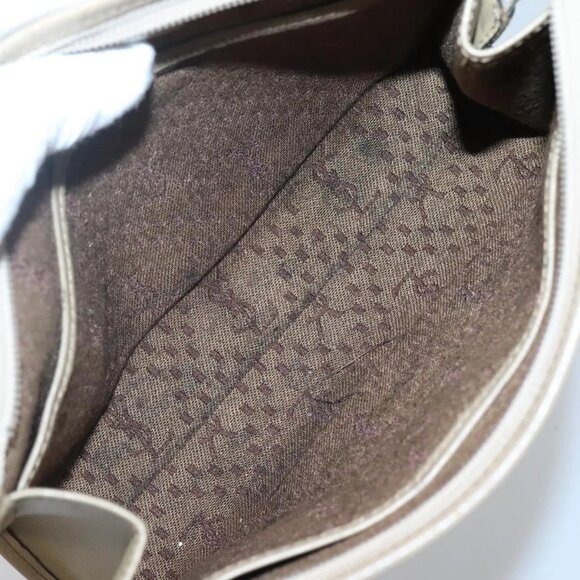 SAINT LAURENT Clutch Bag 2Set Beige Brown gold Auth - Picture 14 of 16